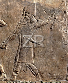 1025-3 Assyrian slingers