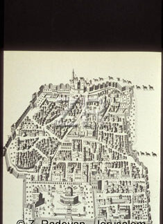 1215 Map of Jerusalem