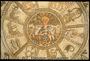 1262-2 BethAlpha zodiac
