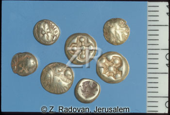 1528-2 Early Greek coins