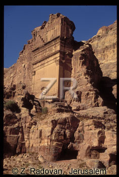 1808-10 Petra Nabatean tomb