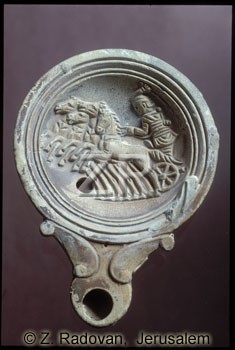 1937 Roman oil lamp