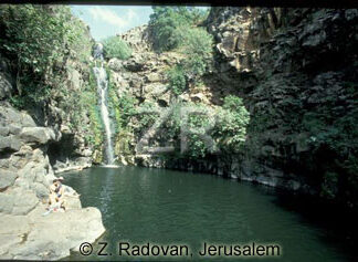 1958-1 Zavitan waterfall