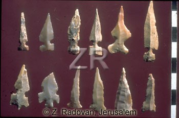 2004 Flint stone arrowheads