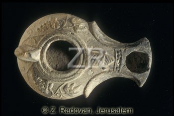2100-1 Samaritan oil lamp