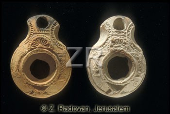 2100-4 Samaritan oil lamp