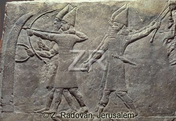 2435-2 Assyrian archers