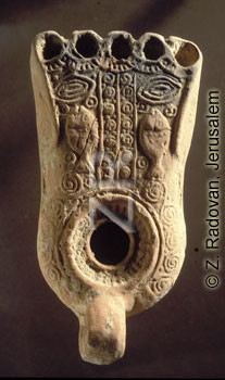 2918 Byzantine oil lamp