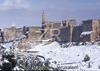 327-2 Snow in Jerusalem