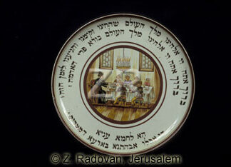 3696 Seder plate