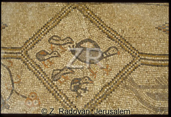4096-6 Beth Alpha mosaic