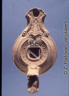 4351-17 Herodian oil lamp