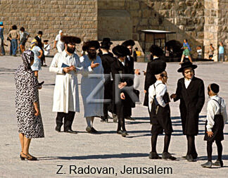 4449-7 Ultra orthodox Jews