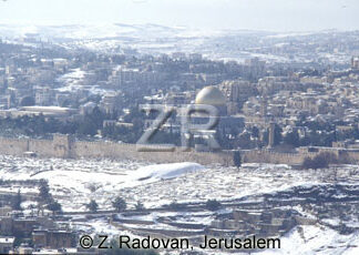 4475-1 Jerusalem in snow