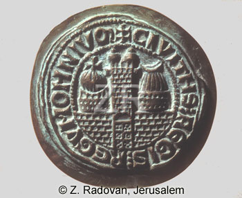 457 Crusader Jerusalem seal