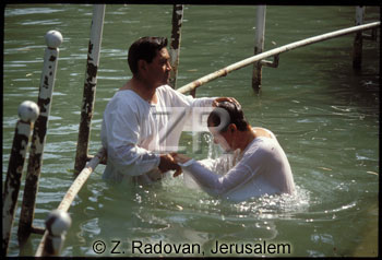 593-1 Baptizing in Jordan