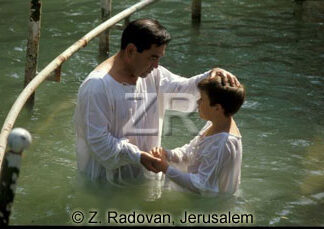 593-3 Baptizing in Jordan