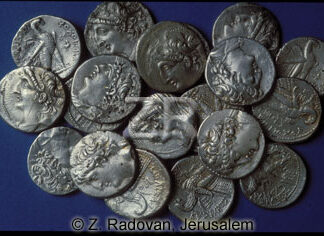 663 Tyrean silver Shekels