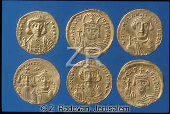 664-3 Byzantine coins