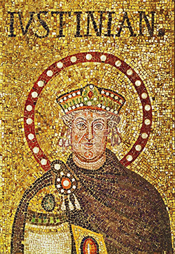 6313. Emperor Justinian