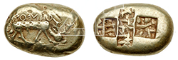 6318. Gold stater of Ephesus