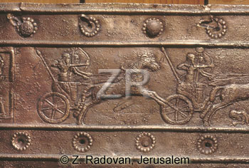 1007-3 Assyrian war chariot