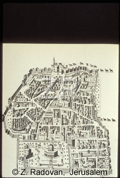 1215 Map of Jerusalem