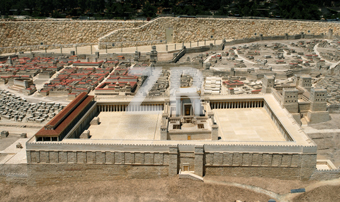 129-30 Herods Temple (model)