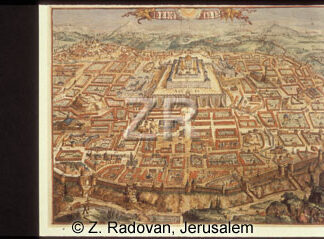 1603 Jerusalem map