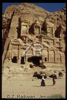 1808-13 Petra Nabatean tomb