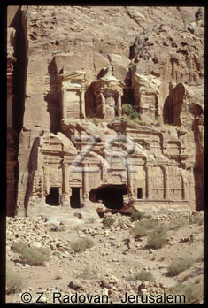 1808-6 Petra Nabatean tombs