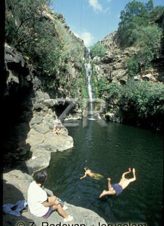 1958-2 Zavitan waterfall