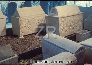 2361 Stone carved Ossuarys