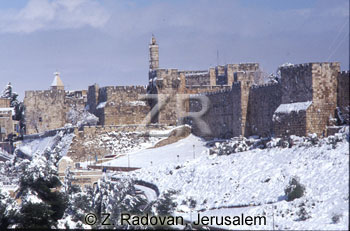 327-2 Snow in Jerusalem