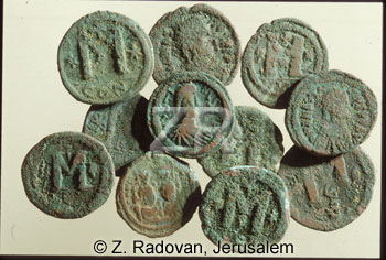 3525-2 Byzantine coins
