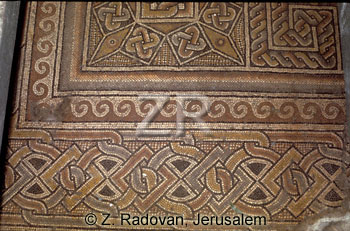 372-3 Nativity mosaic floor