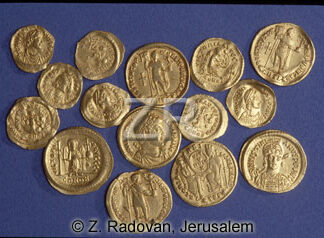 3743 Byzantine coins