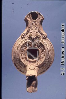4351-17 Herodian oil lamp