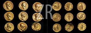 5472 Roman gold coins