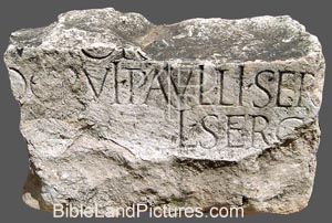 5679. Sergius Paulus inscription