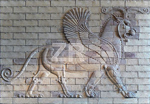6188. Darius palace, Susa, winged lion