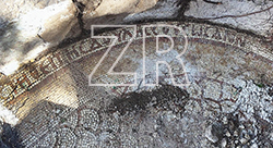 6204. Galilee church Greek inscription