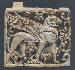 6254-2-Ivory sphinx, Mesopotamia