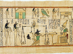 6307-1- Funerary papyrus of the singer Amun Nani,