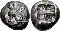 6500. Coin of Chios, Greece