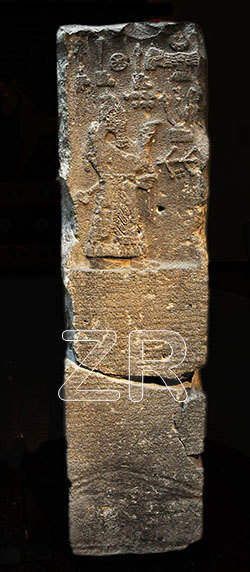 6536. Stele of Assyrian King Adad Nirari III.