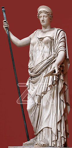 6542. Large statue of Hera,