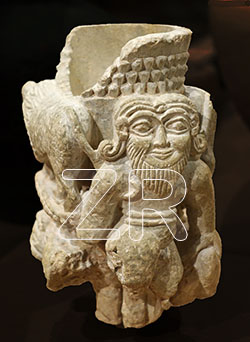6671. Gypsum cup, Shara Temple, Mesopotamia