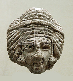 6678. Woman head, Mesopotamia