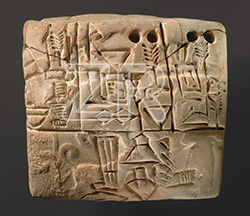 6687. Cuneiform tablet